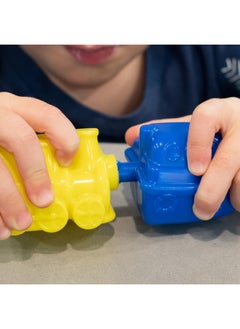 Learning Advantage LEARNING ADVANTAGE Transportation Linking Blocks - Set of 36 - Ages 18m+ - Pop Beads for Toddlers - Early Sensory and Fine Motor Manipulative  - Image 2