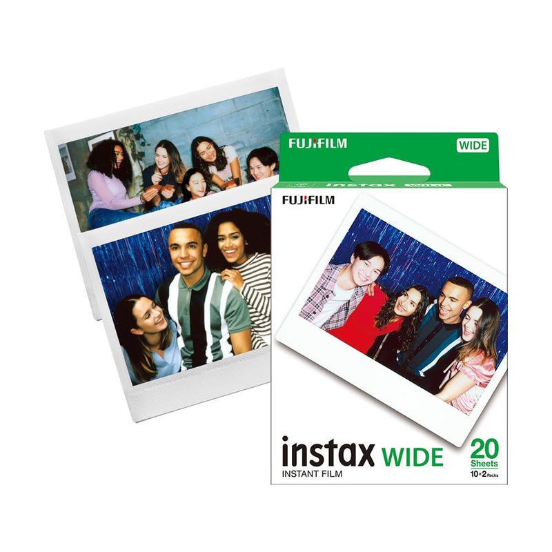 Instax Fujifilm Instax Wide Instant Film 10Sheets X Twin Pack - Image 1