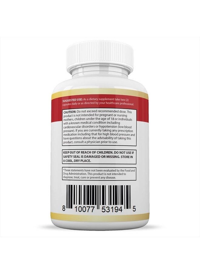 Justified Laboratories - (2 Pack) Blood Balance Max 1295MG Formula Supplement Pills 120 Capsules - Image 1