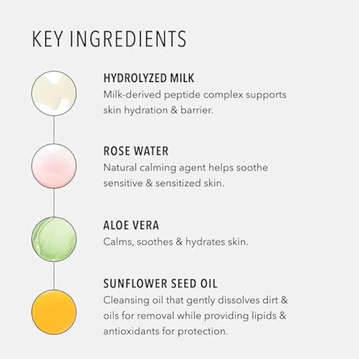 HydroPeptide Cashmere Cleanse, Facial Rose Milk, Clean & Balance Skin's Natural Oils, 6.76 Ounce - Image 5