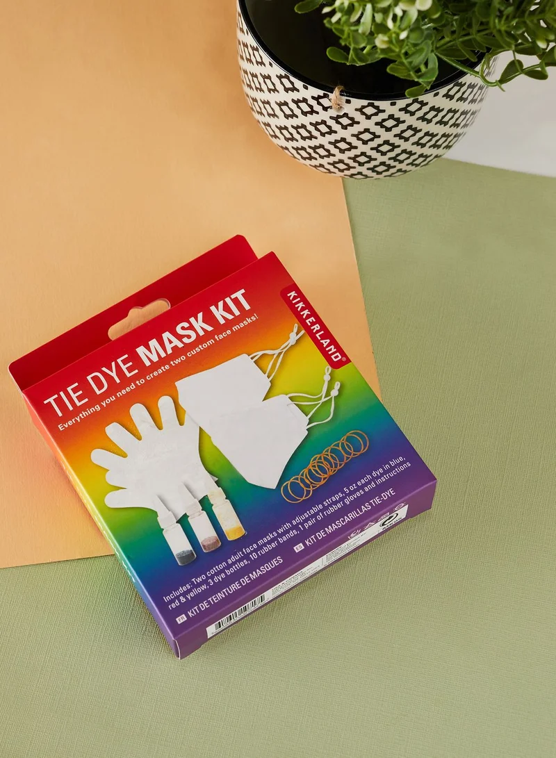 KIKKERLAND Tie Dye Mask Kit