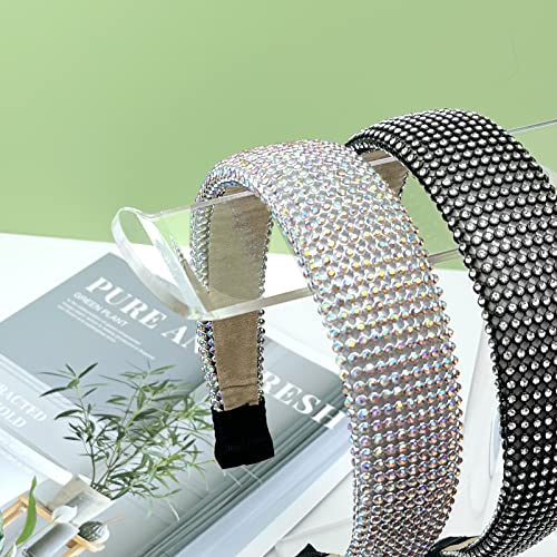Bigfety Acrylic Headband Holder, Hair Accessories Organizer Clear Stand for Girls - Image 4