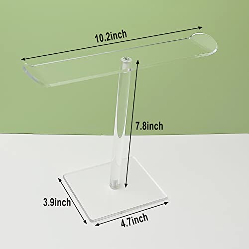 Bigfety Acrylic Headband Holder, Hair Accessories Organizer Clear Stand for Girls - Image 3
