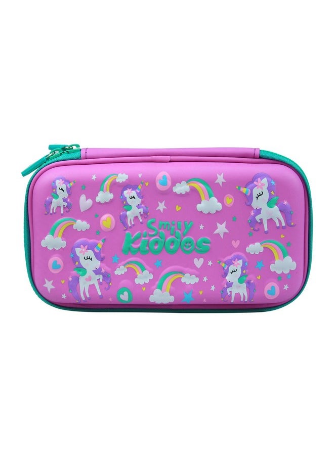 SMILY KIDDOS Smily Kiddos Small Pencil Case (Purple) Kids School Supplies for Best Birthday/Return Gifts  - Image 1