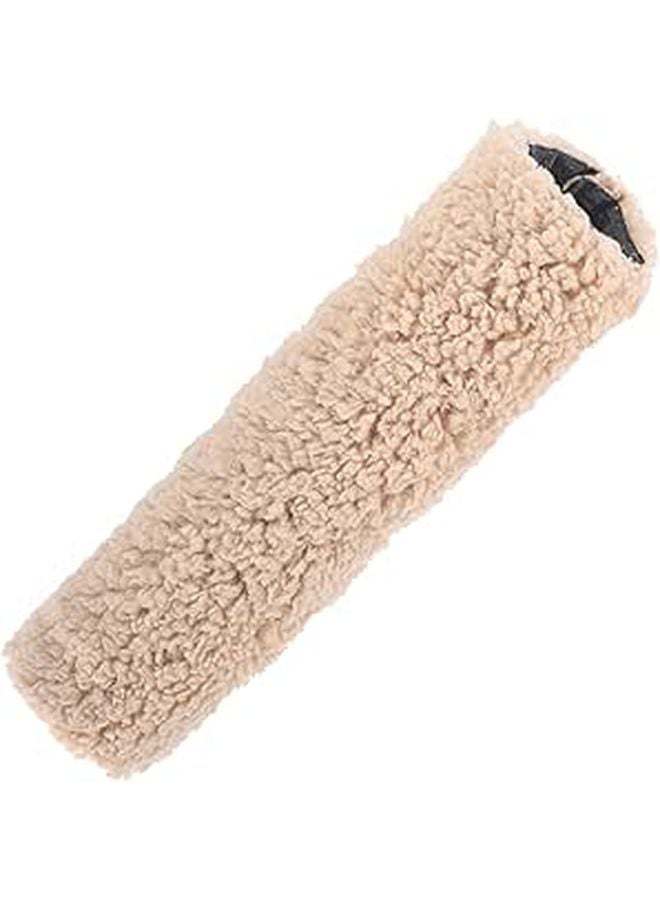 Lambswool Armrest Covers Warm Non Slip Cushion For Office Gaming Wheelchair - Image 1