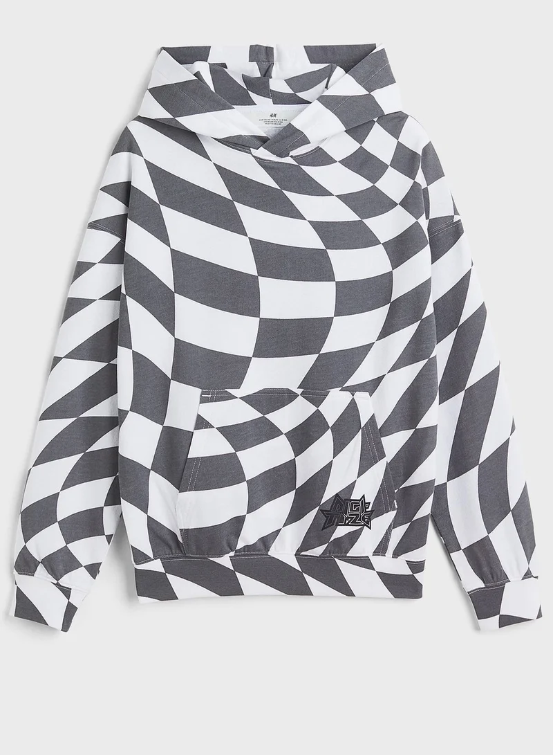 اتش اند ام Kids Printed Hoodie