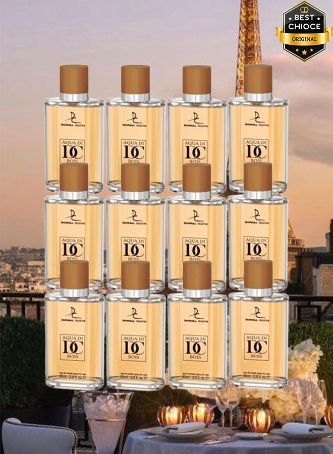 فانسي كوليكشون 12 قطع عطر اكوا دي بوا 85 مل - Image 1