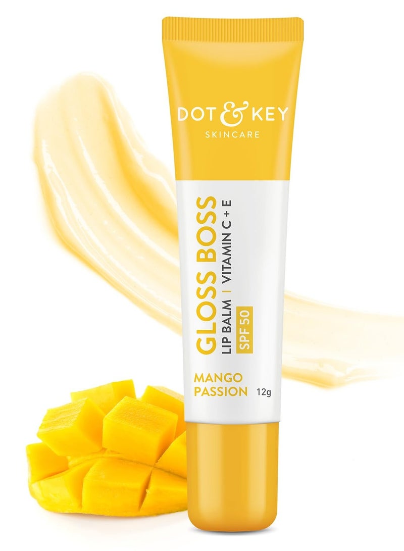 Dot & Key Mango Passion Fruit Nude Lip Balm  SPF 30 .12gm - Image 1