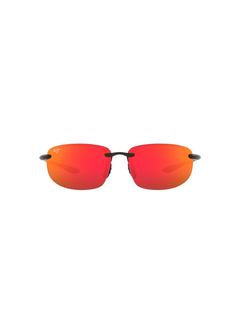 ماوي جيم نظارات شمسية Maui Jim Hookipa بتصميم مستطيل ومقاس مخصص للوجه الآسيوي (Asian Fit) - Image 2