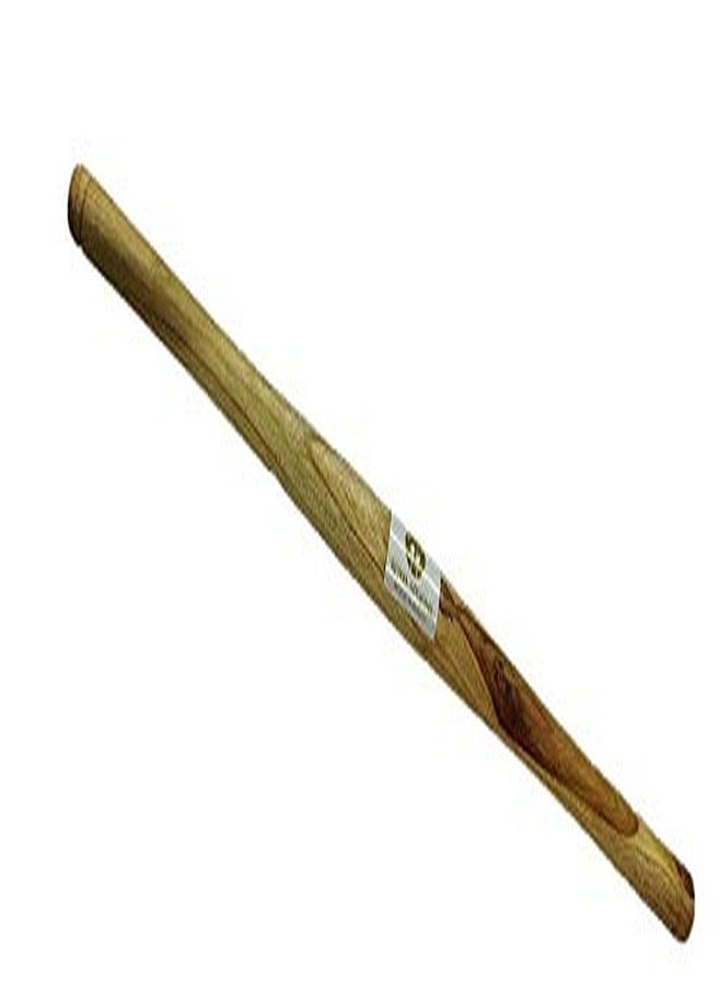 ARMAN SPOONS Wooden Slim Rolling PIN BELAN ROTI CHAPATI Bake Cake Maker Rolling PIN BELAN Handmade from ONE Piece of Wood 14 inch Long (Teak 4) - Image 3