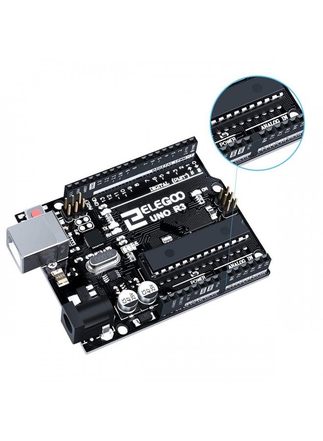 Elegoo Uno R3 Board Atmega328P With Usb Cable(Arduino-Compatible) For Arduino