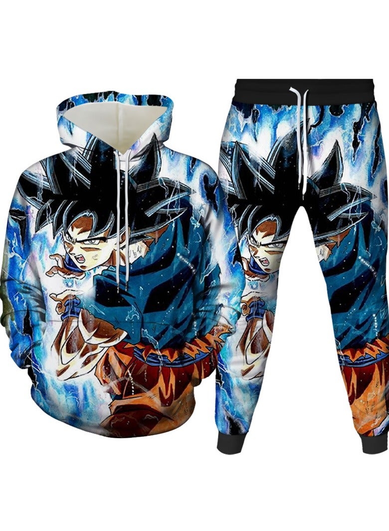 KUYING Fashion Anime Movie Naruto 3D Printed Hooded Sweatshirt  - Image 1