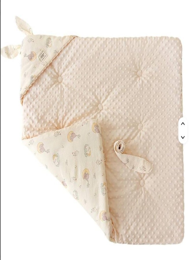 MINI MAVIN Milestone Blanket for Baby | Super Soft Polar Fleece Thin AC Blanket | Newborn Baby Gift Set | Swaddle wrap | Pram Cover | 9 Milestone Cards ((Wrapper_Elephant_Cloud)) - Image 3