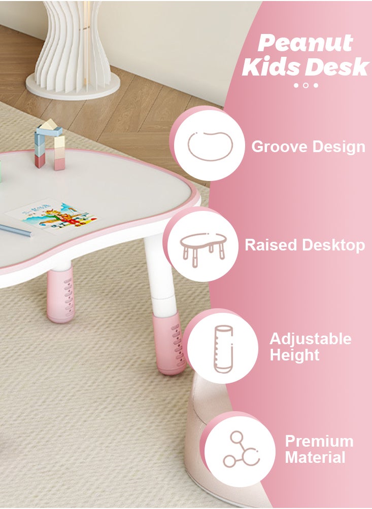 Perfii Multi-Activity Table Height-Adjustable for Boys and Girls - Ideal for Kids' Playtime  - Image 5