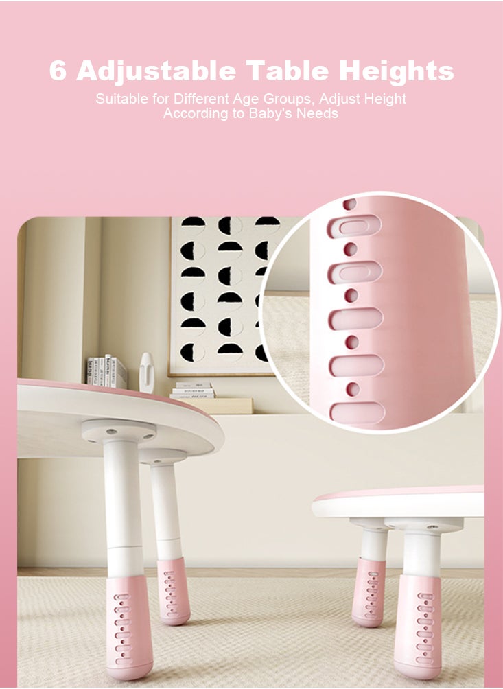 Perfii Multi-Activity Table Height-Adjustable for Boys and Girls - Ideal for Kids' Playtime  - Image 3