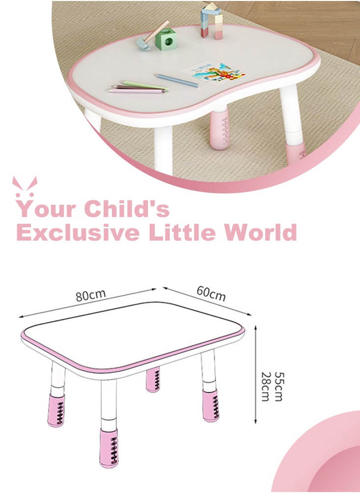 Perfii - Multi-Activity Table Height-Adjustable for Boys and Girls - Ideal for Kids' Playtime - Image 1