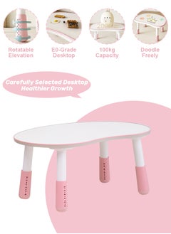 Perfii Multi-Activity Table Height-Adjustable for Boys and Girls - Ideal for Kids' Playtime  - Image 4