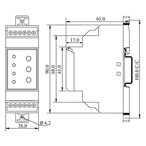 GIC Make ASTRO Time Switch MINI 110240VAC 1Ph 1CO Cat No T2DDT7 - Image 3