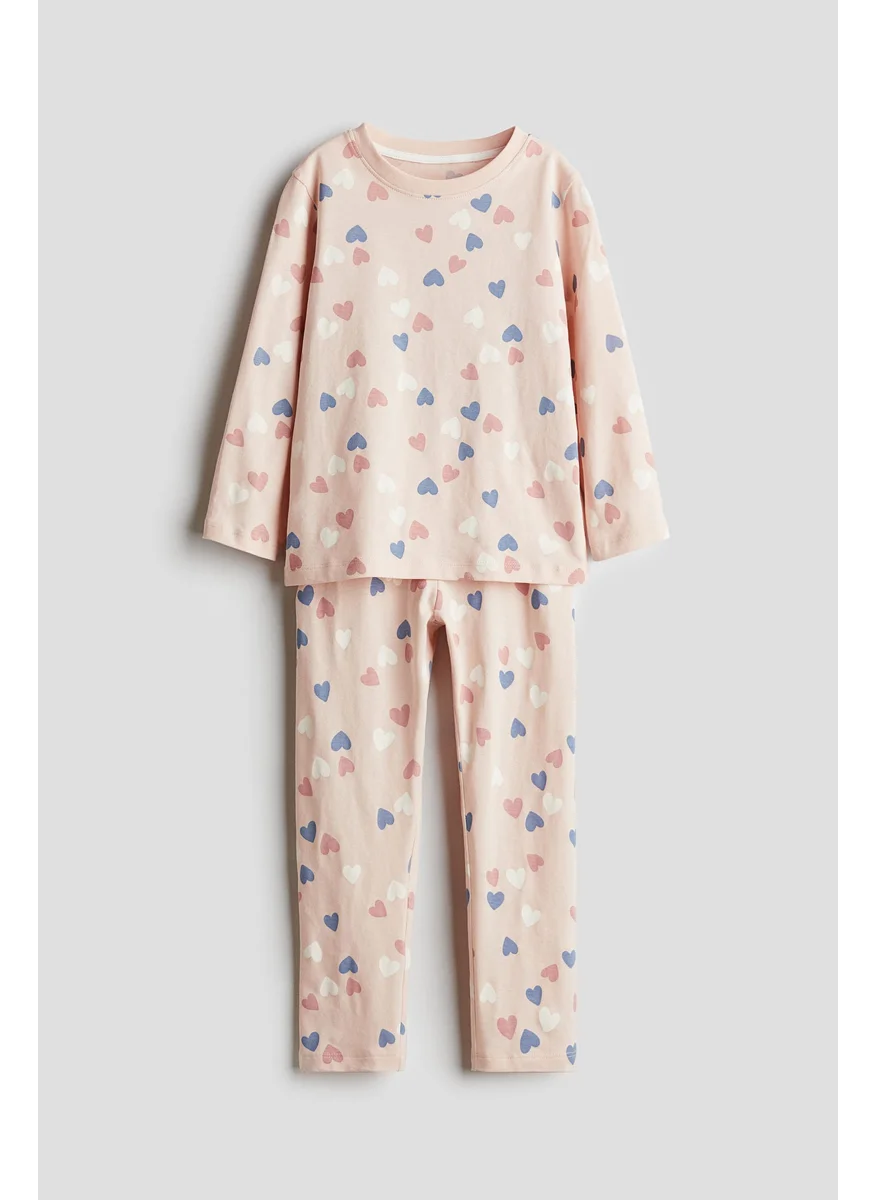 H&M Printed Cotton Pyjamas