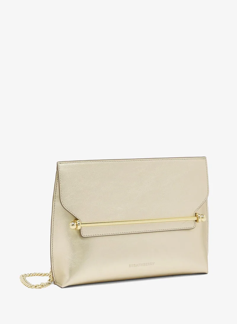 Strathberry  Stylist Clutch With Chain for Women | Best Price UAE