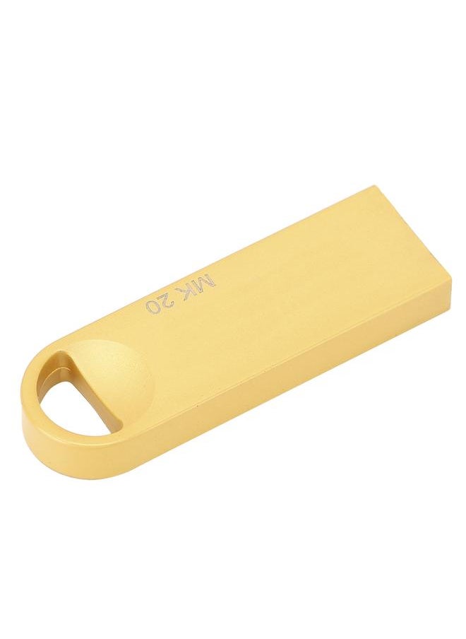 Thoraya MAIKOU mini metal USB flash drive USB2.0 flash drive direct plug portable USB flash drive gold  - Image 4