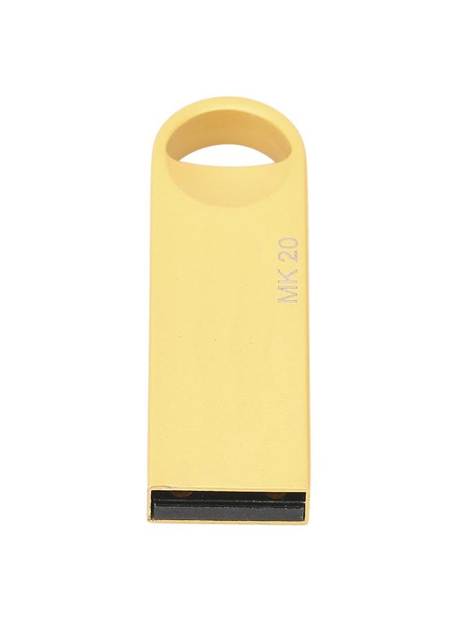 Thoraya MAIKOU mini metal USB flash drive USB2.0 flash drive direct plug portable USB flash drive gold  - Image 3