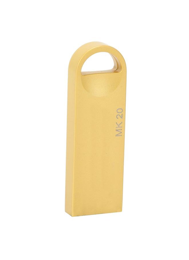 Thoraya MAIKOU mini metal USB flash drive USB2.0 flash drive direct plug portable USB flash drive gold  - Image 2