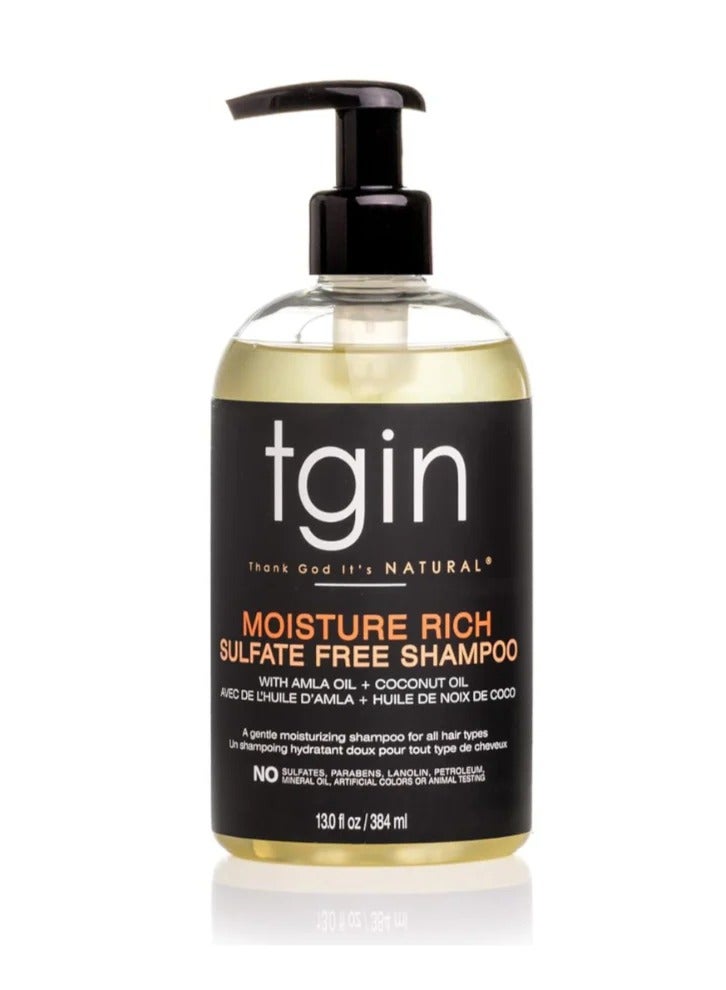 Tgin Teigen Sulfate Free Shampoo For Natural Hair with Amla Oil and Coconut Oil -13 fl oz - Image 1