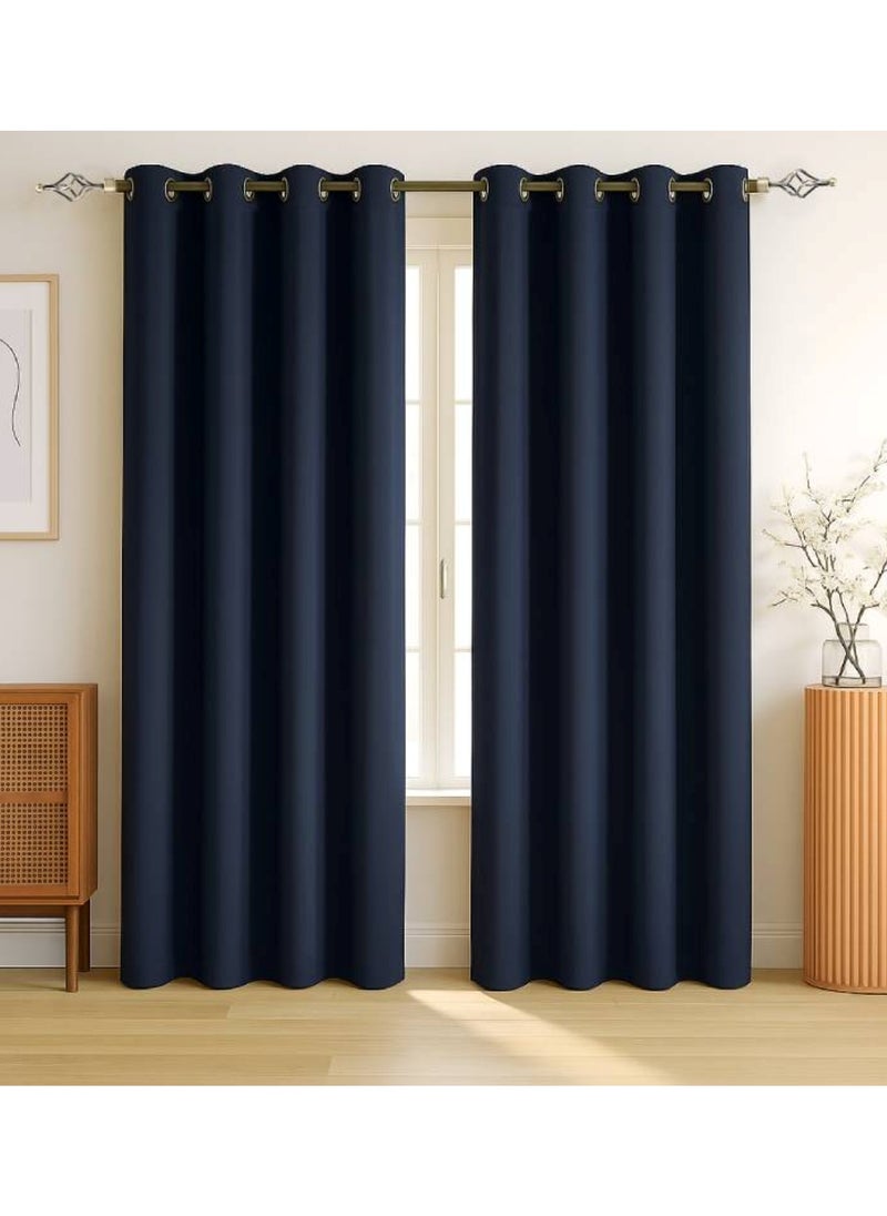 MAXQON Heavy Duty Extendable Curtain Rod 2 Meter Adjustable Sturdy Steel Anti-Brass  - Image 4