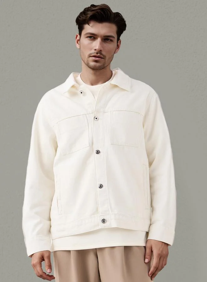 Lee Cooper Button Through Denim Shacket