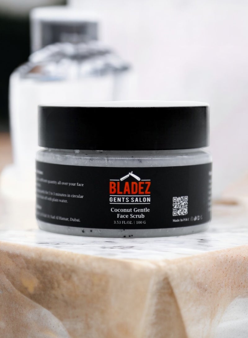 Bladez Coconut Gentle Face Scrub, Natural Ingredients, Deep Cleaning and Rejuvenating - Image 4
