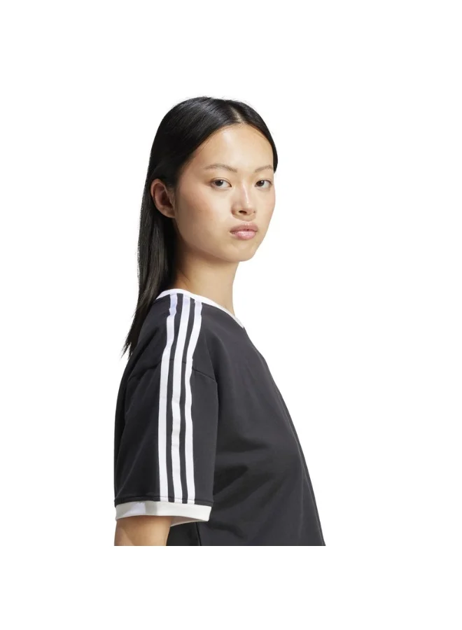 Adidas adidas 3S LOOSE CROP T Black Originals Women T-SHIRTS