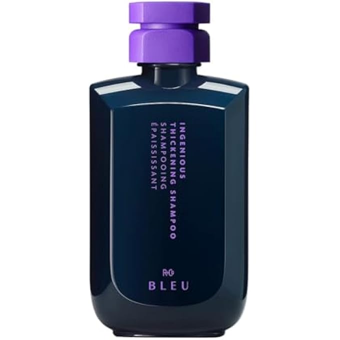 R+Co BLEU INGENIOUS THICKENING SHAMPOO  BOOSTS BODY, BOUNCE, AND SHINE FOR FINE HAIR, CLEANSES AND CLARIFIES, REMOVES PRODUCT BUILDUP, ADDS INSTANT VOLUME, 8.5 OZ - Image 2