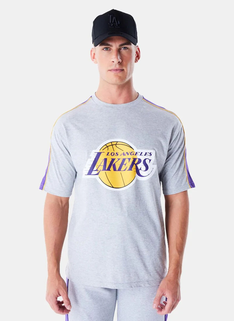 نيو ايرا Men's NBA Los Angeles Lakers Panel T-Shirt