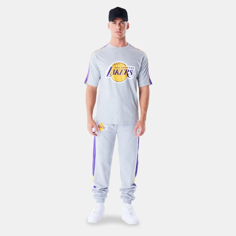 NEW ERA Men's NBA Los Angeles Lakers Panel T-Shirt