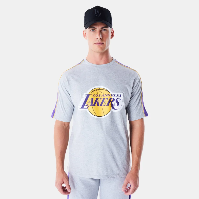 NEW ERA Men's NBA Los Angeles Lakers Panel T-Shirt