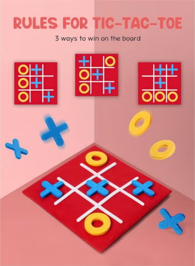 fantasize Tic Tac Toe Mini Board Game Toy, 12 Pack 3 Color Mini Tic Tac Packs for Kids and Family, Birthday Party Favors, Goody Bag, Fun Indoor Game Night Activity, Gifts for Students - Image 4