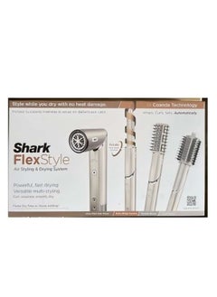 Shark FlexStyle Air Styling & Drying System, 5 in 1 Hair Dryer Brush & Multi-Styler with Auto-Wrap Curlers, Paddle Brush, Oval Brush, Concentrator Attachment  - Image 2