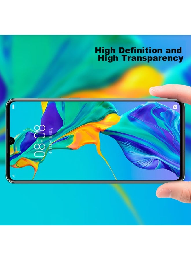 Hotfire Full Screen Tempered Glass Screen Protector For Huawei P30, Full Screen Protective Film For Huawei P30, Non-Water-Cooled Full Glass Film, Black - Image 4