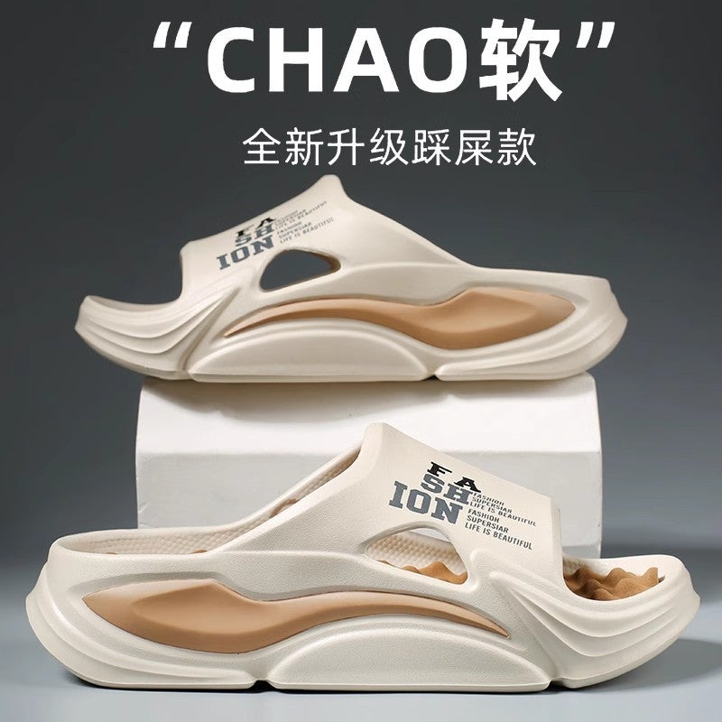 Slippers For Men Summer Outer Wear Sports And Leisure Slippers Non-Slip Beach Sandals - Image 5
