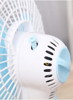 MODI Mini Clip Electric Fan – 2-Speed Portable Desk Fan with Oscillating Head (White)  - Image 5
