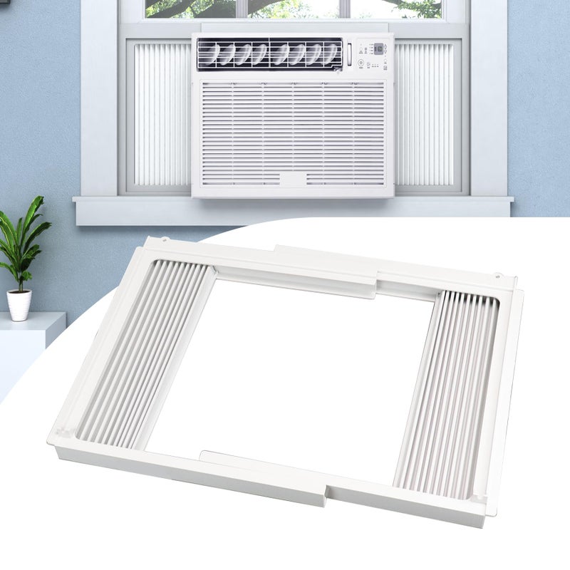 Pearwow Window Air Conditioner Side Panel with FrameAC Insulation Side Panels Curtain KitFits for Most 8000BTU Window AC Units