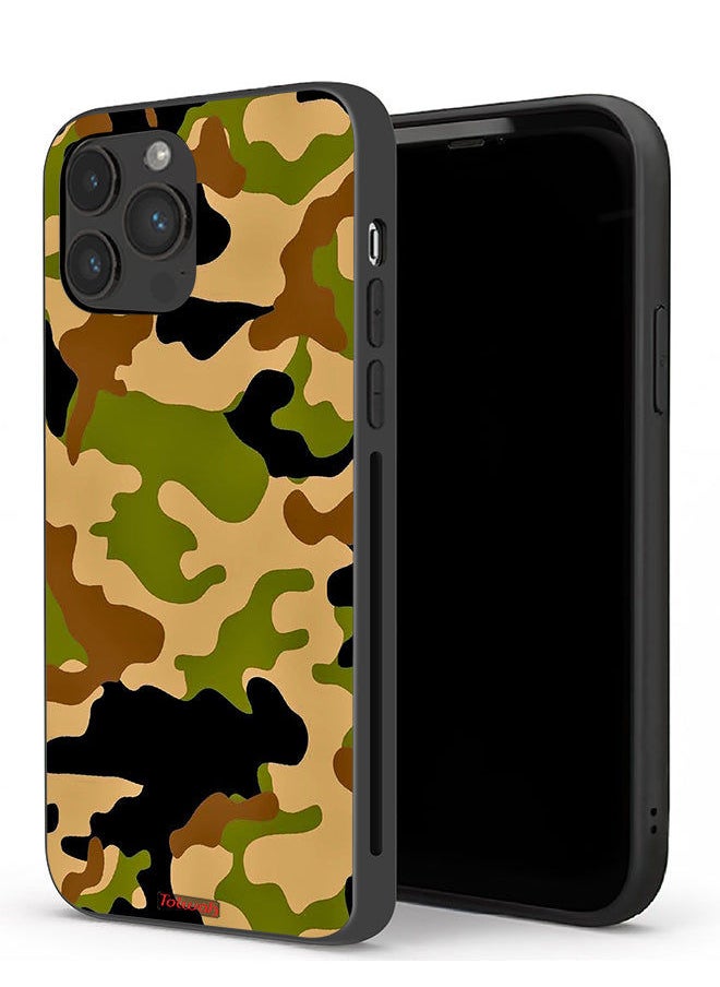 Tolwak Apple iPhone 13 Pro Protective Case Camouflage Abstract Digital Pattern  - Image 1
