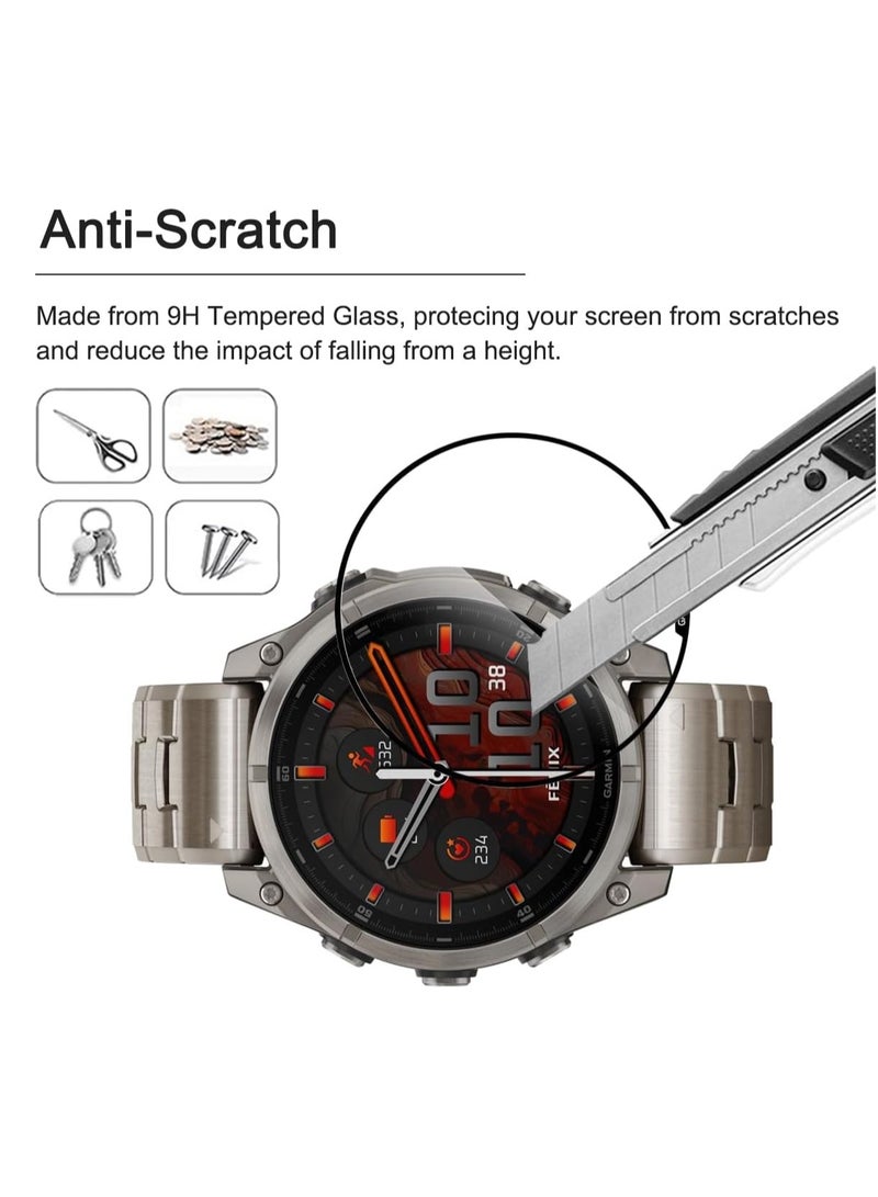 FITME 3pcs - Screen Protector 3D Compatible with Garmin Fenix 8 (47mm)  - Image 4