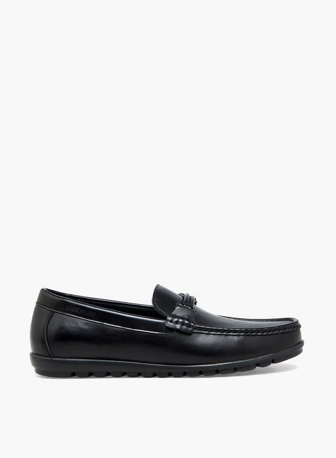 دوتشيني Men Metallic Accent Loafer