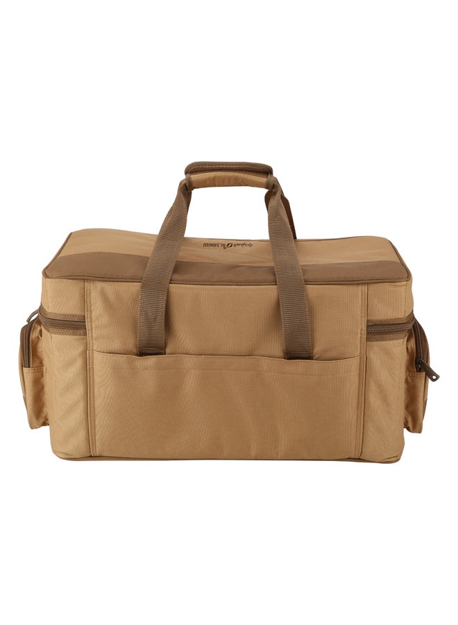 السنيدي، شنطة عزبة الصمان للرحلات، شنطة كشتات، كاكي، مقاس 53*29.5*28.5سم - Image 4