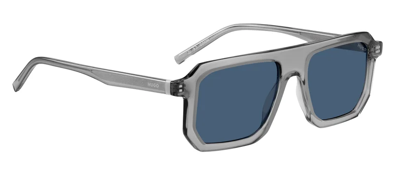 HUGO Rectangular Flat Top Sunglasses Frames