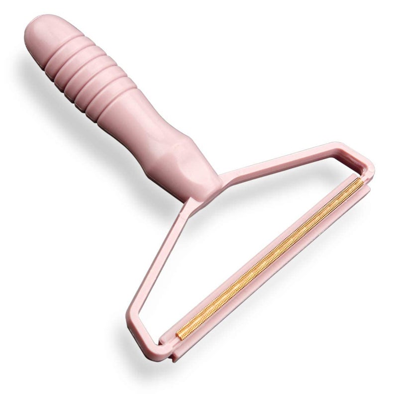 APURK Portable Lint Remover Fur Clothes Fuzz Hairball Quick Shaver for Removing Dust and Hair from Clothing Furniture Couch Carpet Manual Fabric Shaver Sweater Clean Tool Multicolor Pack of 1 - Image 1