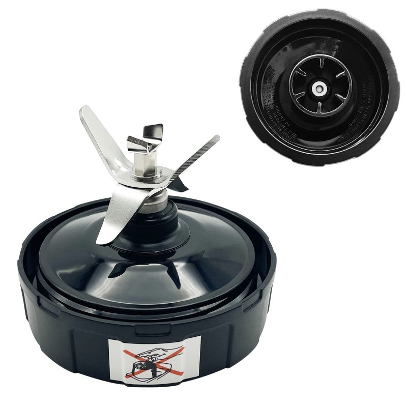 GENQORN قطع غيار شفرة أنثوية 6 شفرات خلاط بديل لشفرة قاع مستخرج نينجا متوافقة مع نوتري نينجا أوتو آي كيو BL450 69 BL451 70 BL455 30 DOB BL456 70 BL480 70 BL480D 30 DOB BL482 30 DOB