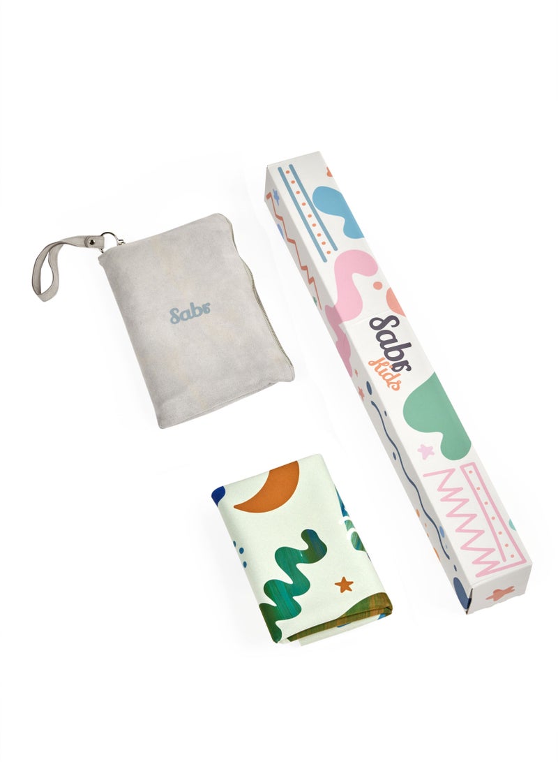 Sabr 'Starship Landing II' Compact Prayer Mat  - Image 2